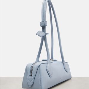 Alaia Blue Leather Le Teckle Bag